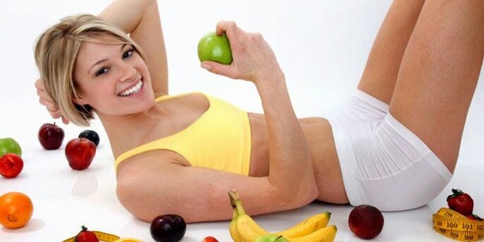 Fruits and exercise for weight loss in a month