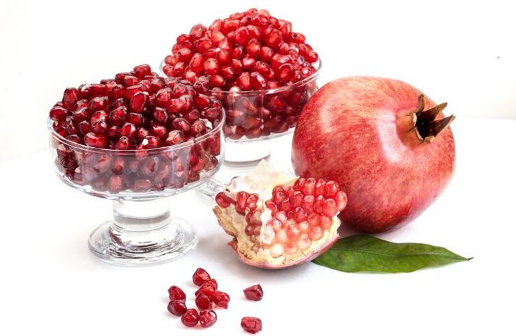 Pomegranate on a diet