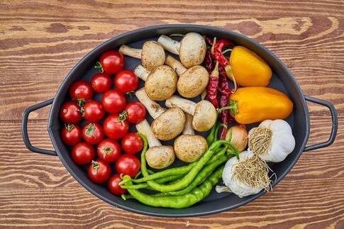 Vegetables on a keto diet